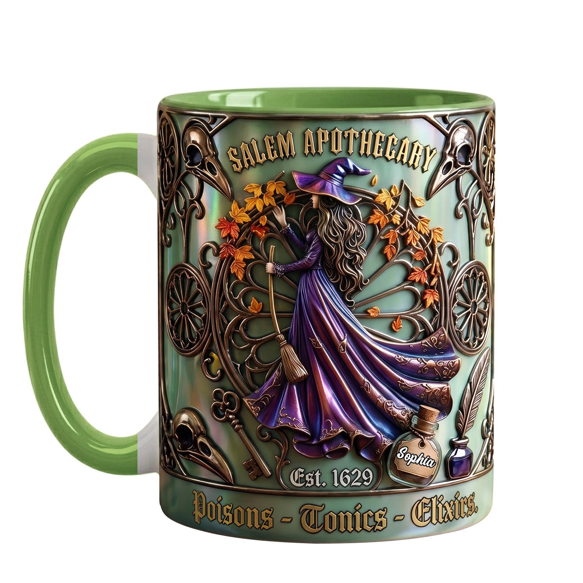 Ancient Ancestral Witch - Personalized Mug TC100055