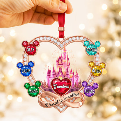 Grandma Magical Family - Personalized Ornament Gifts VT100145