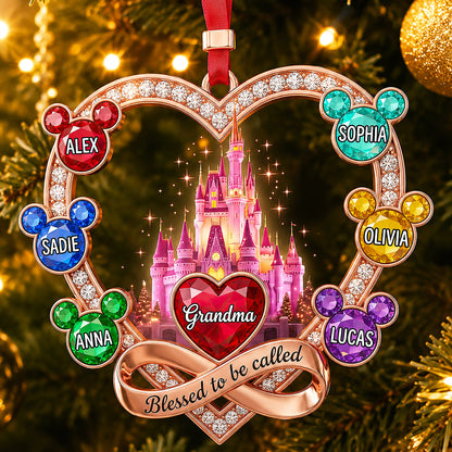 Grandma Magical Family - Personalized Ornament Gifts VT100145