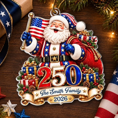 America 250th Anniversary - Personalized Ornament Gifts TC100172