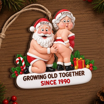 Funny Couple - Personalized Ornament Gifts TC100182