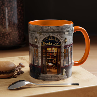 Custom Bookstore Mug - Personalized Coffee Mug - Book Lover Gifts TC100042