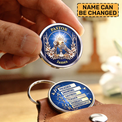 A Pastor Who Leads With Grace - Personalized Keepsake