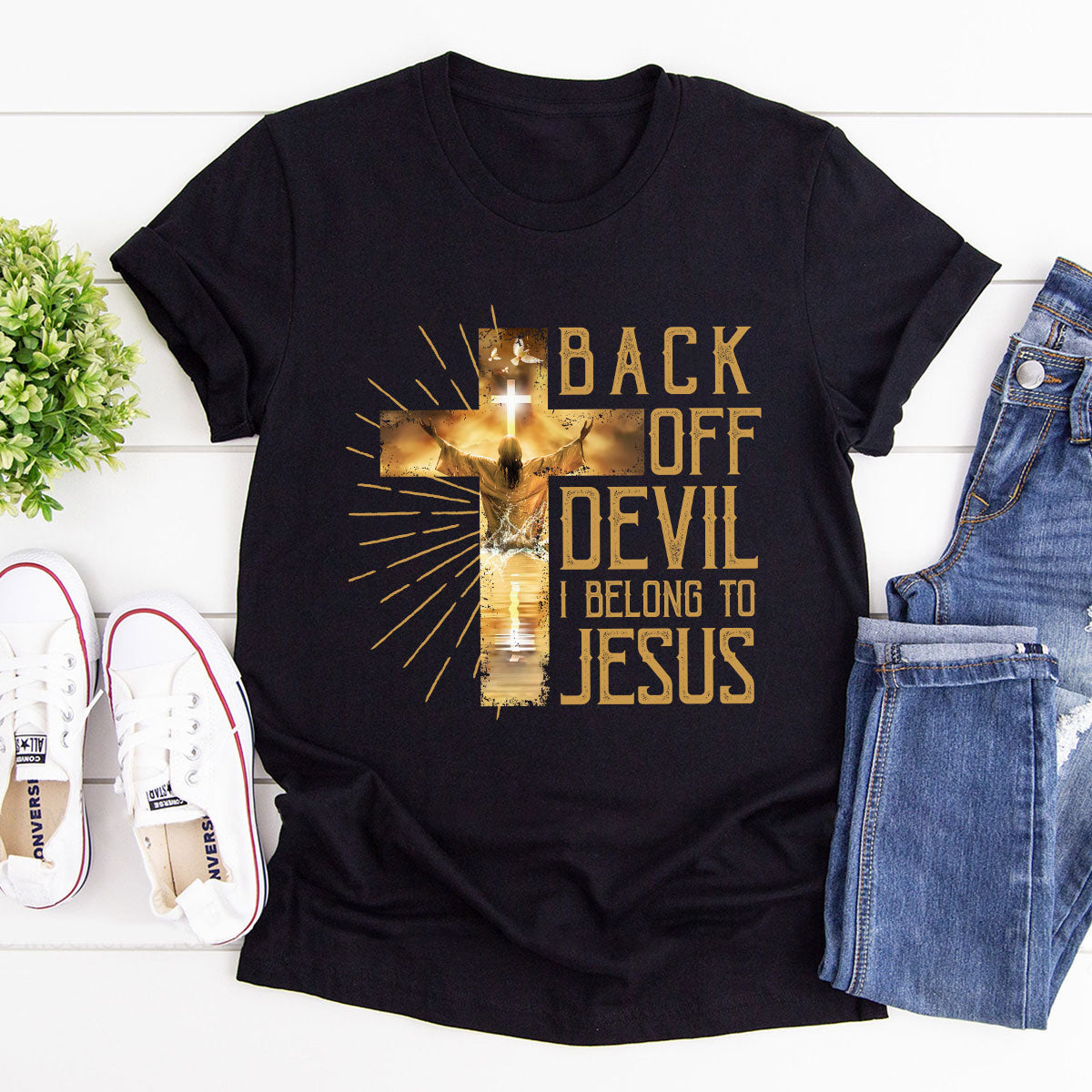 Back Off Devil - Unisex T-shirt GMJSTS200159