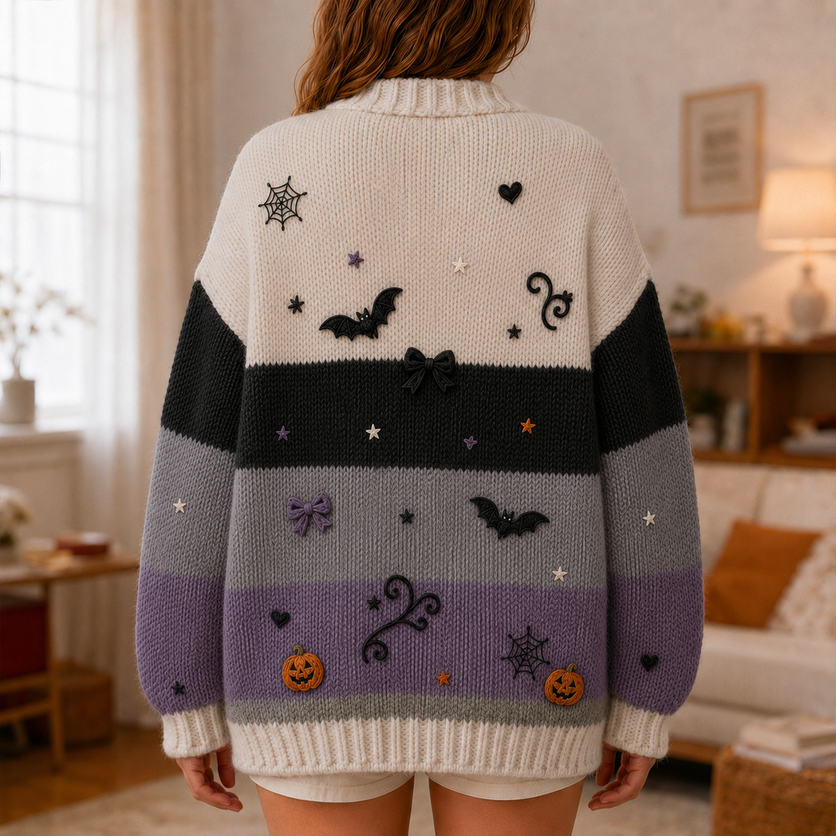 Halloween Nightmare Friends - Cardigan Sweater TC100073