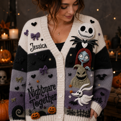Halloween Nightmare Friends - Cardigan Sweater TC100073