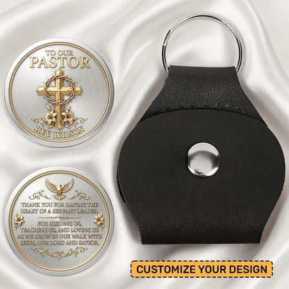 Heart Of A Servant Leader - Personalized Keepsake - Gift For Pastor