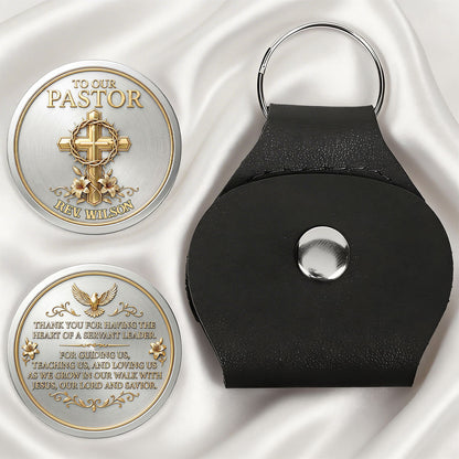 Heart Of A Servant Leader - Personalized Keepsake - Gift For Pastor