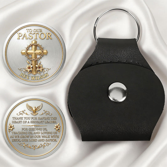 Heart Of A Servant Leader - Personalized Keepsake - Gift For Pastor