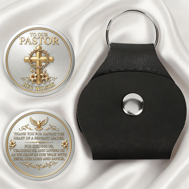Heart Of A Servant Leader - Personalized Keepsake - Gift For Pastor