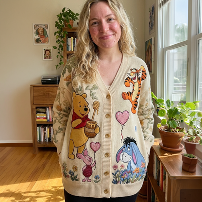 Honey Bear Celebrate 100th Anniversary - Cardigan Sweater TC100086
