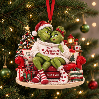 Tied Together Forever Ornament - Personalized Ornament Gifts TC100180