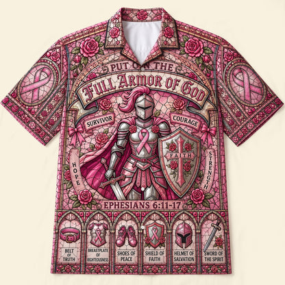 Full Armor Of God - Personalized Hawaiian Shirt TC100054