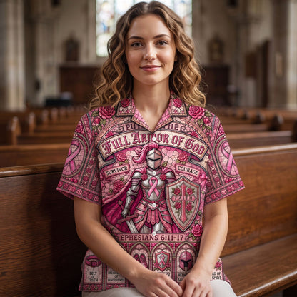 Full Armor Of God - Personalized Hawaiian Shirt TC100054