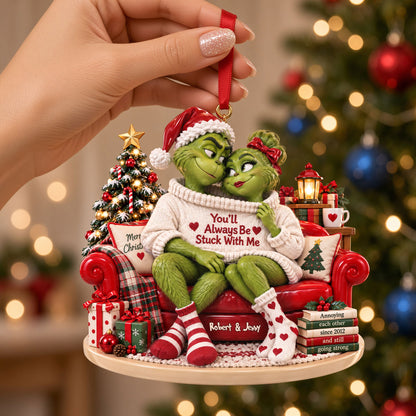 Tied Together Forever Ornament - Personalized Ornament Gifts TC100180