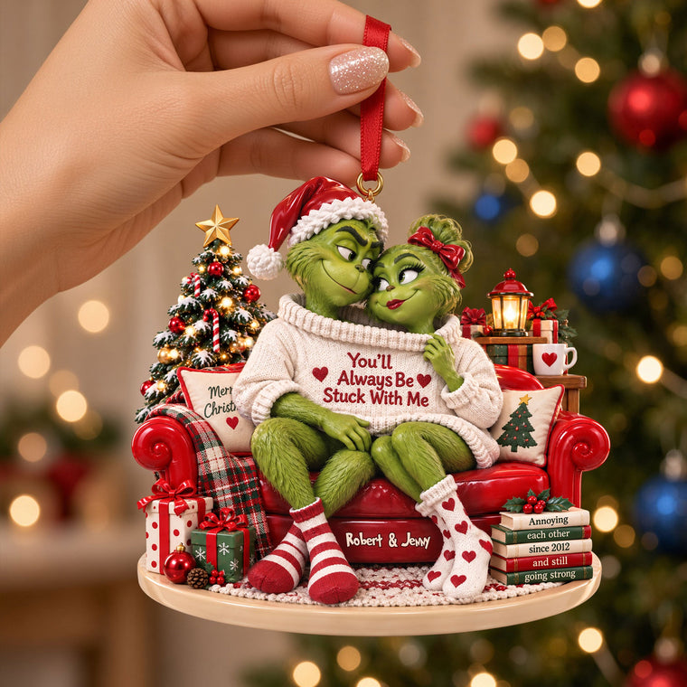 Tied Together Forever Ornament - Personalized Ornament Gifts TC100180