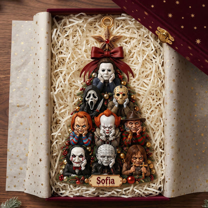 Sincerely Terror - Personalized Ornament Gifts TC100137