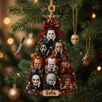 Sincerely Terror - Personalized Ornament Gifts TC100137