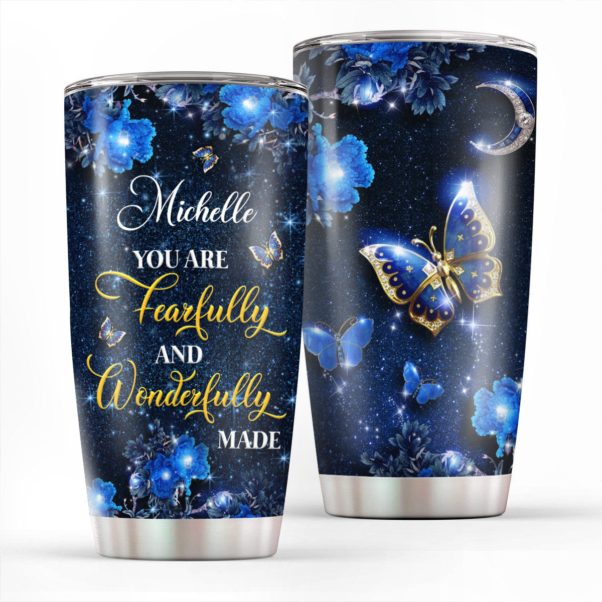 You Are Fearfully And Wonderfully Made - Personalized Tumbler