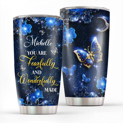 You Are Fearfully And Wonderfully Made - Personalized Tumbler