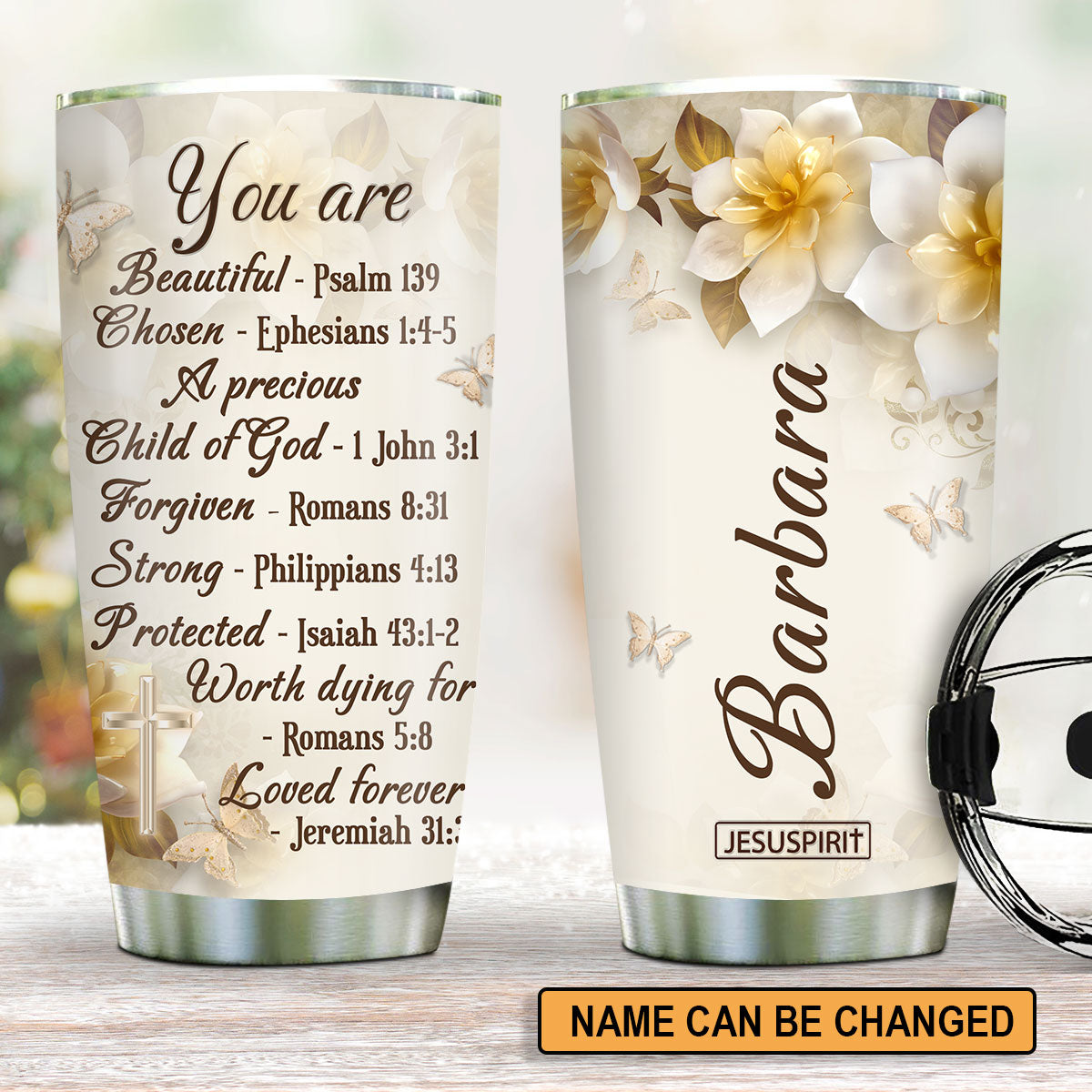You Are Loved Forever - Personalized Stainless Steel Tumbler