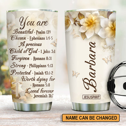 You Are Loved Forever - Personalized Stainless Steel Tumbler