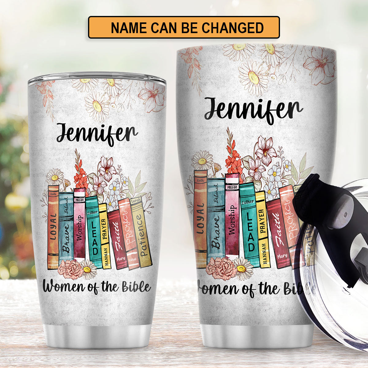 Inspirational Faith - Personalized Stainless Steel Tumbler