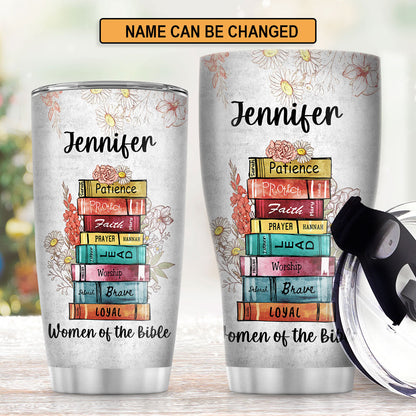 Faith-Inspired - Personalized Stainless Steel Tumbler for Women