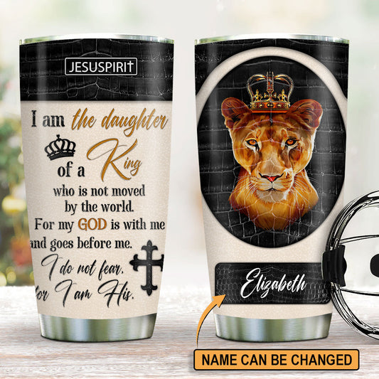For My God Is With Me - Personalized Stainless Steel Tumbler