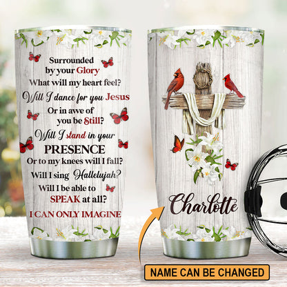 Inspirational Verse - Personalized Stainless Steel Tumbler 20oz