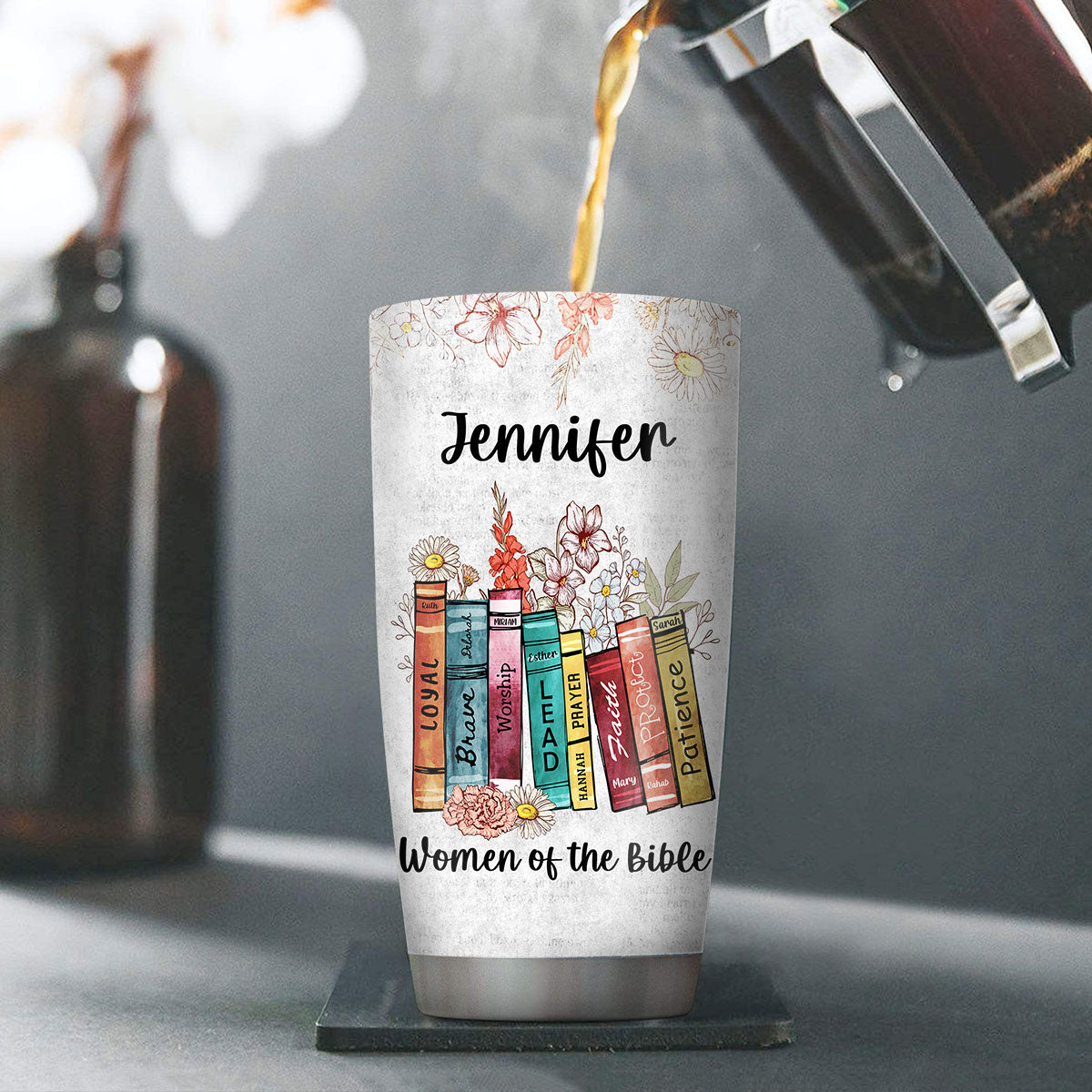 Inspirational Faith - Personalized Stainless Steel Tumbler