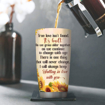 I Will Always Keep Falling In Love With You - Personalized Tumbler