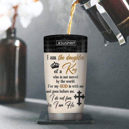 For My God Is With Me - Personalized Stainless Steel Tumbler
