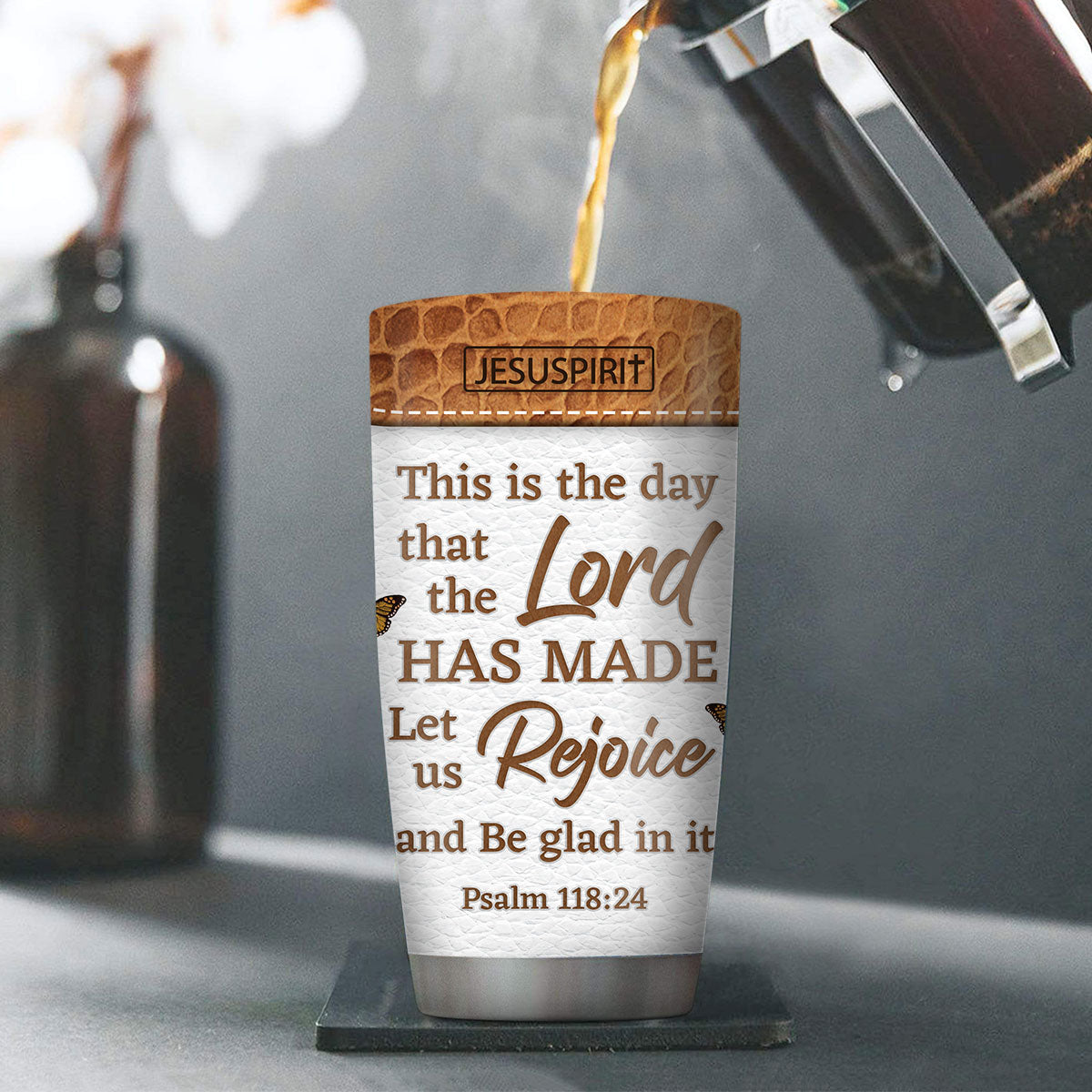 This Is The Day That The Lord Has Made - Personalized Tumbler