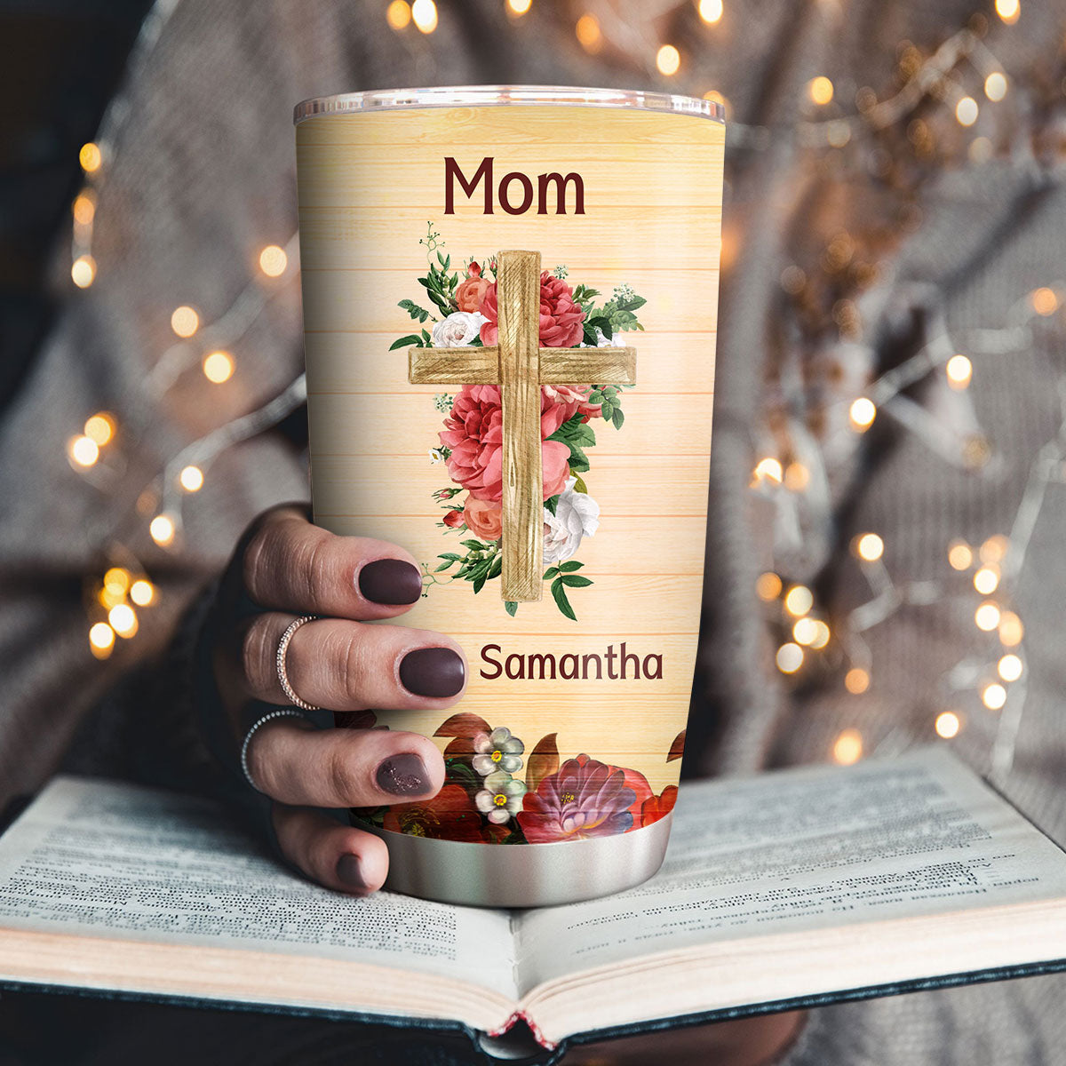 Blessed Trust - Christian Tumbler 20oz Personalized Stainless Steel