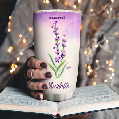 Faith Hope Love - 20oz Stainless Steel Tumbler - Personalized Gift for Her