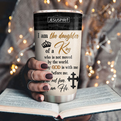 For My God Is With Me - Personalized Stainless Steel Tumbler