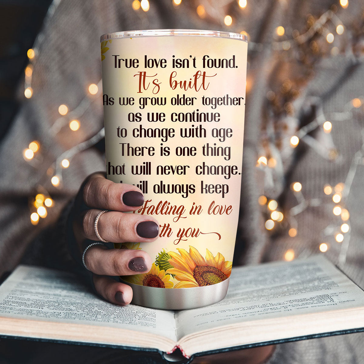 I Will Always Keep Falling In Love With You - Personalized Tumbler