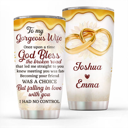 God Bless - Personalized Stainless Steel Tumbler