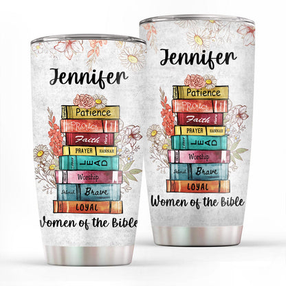 Faith-Inspired - Personalized Stainless Steel Tumbler for Women