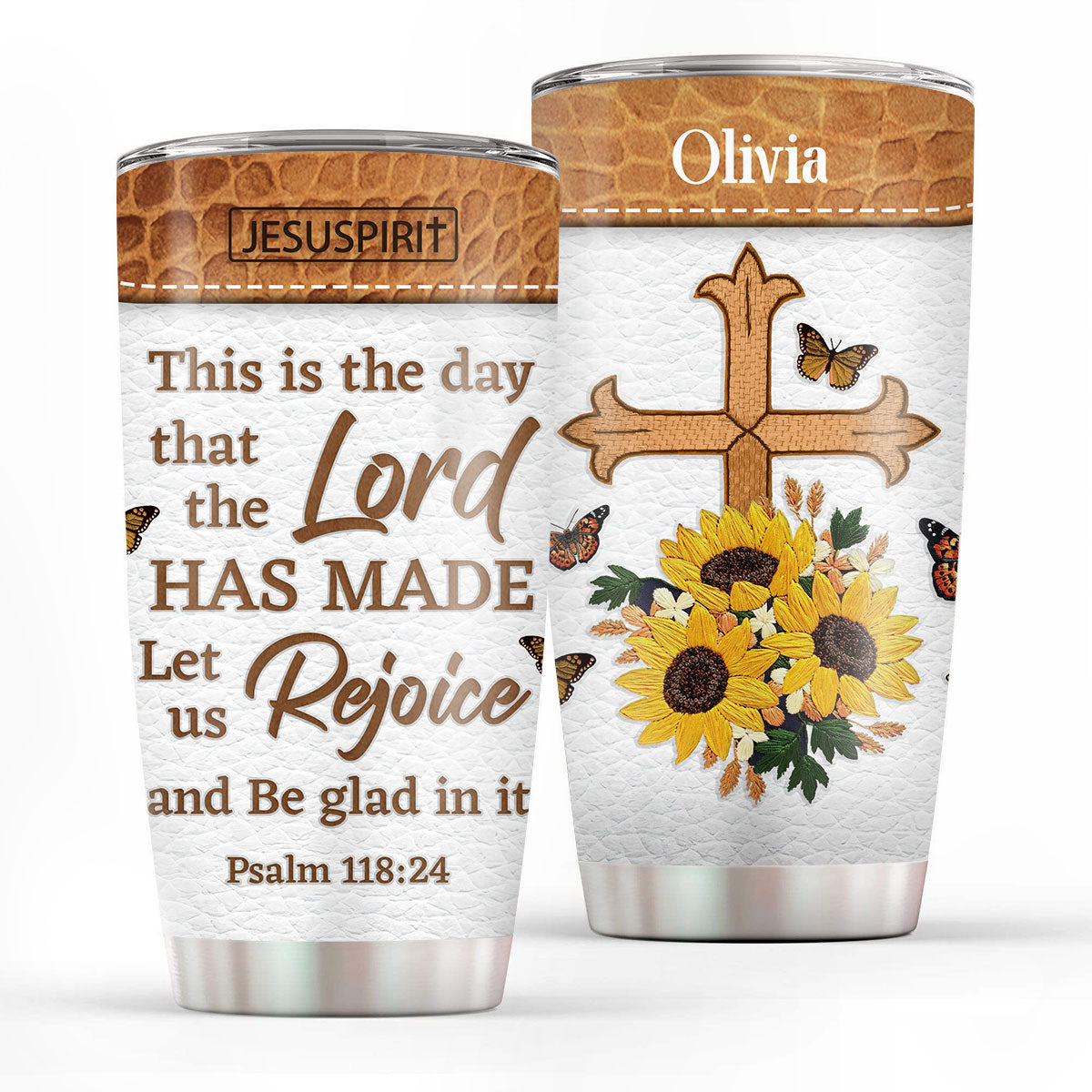 This Is The Day That The Lord Has Made - Personalized Tumbler