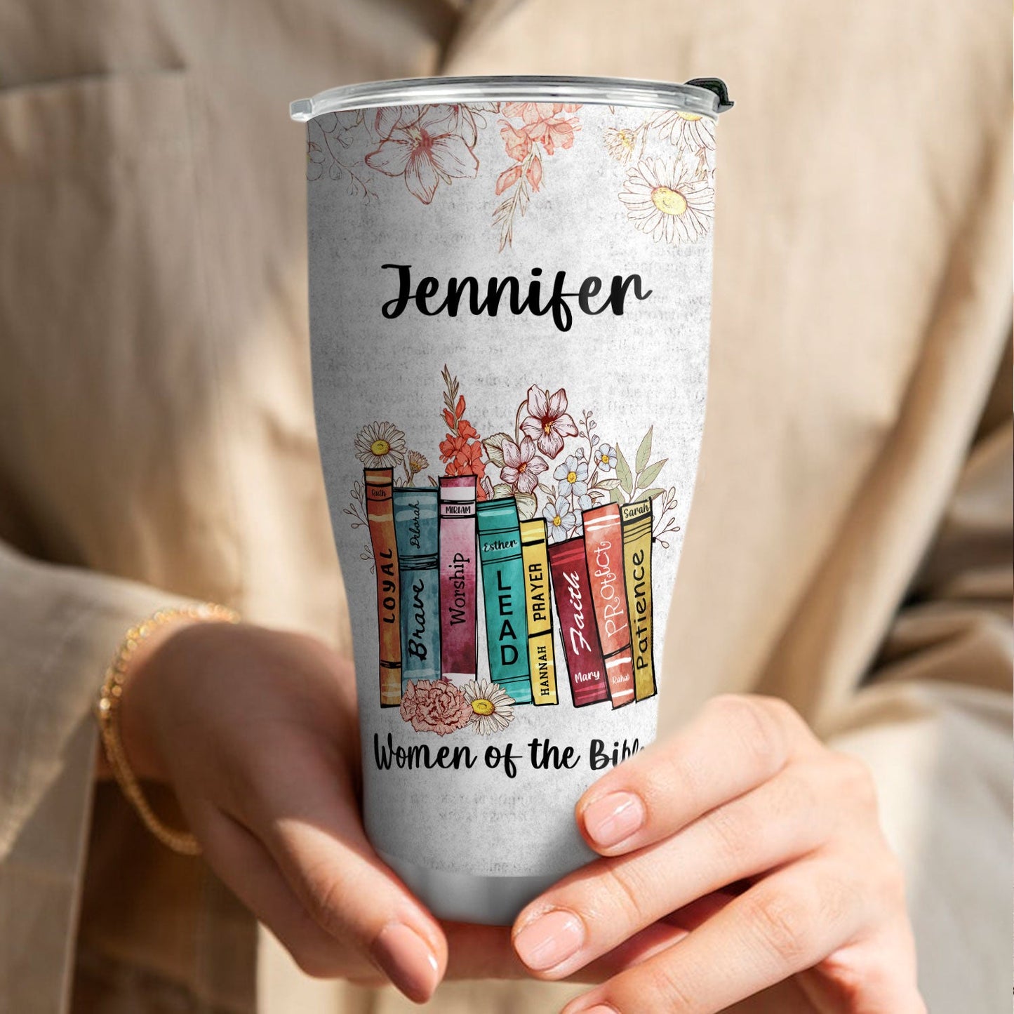 Inspirational Faith - Personalized Stainless Steel Tumbler