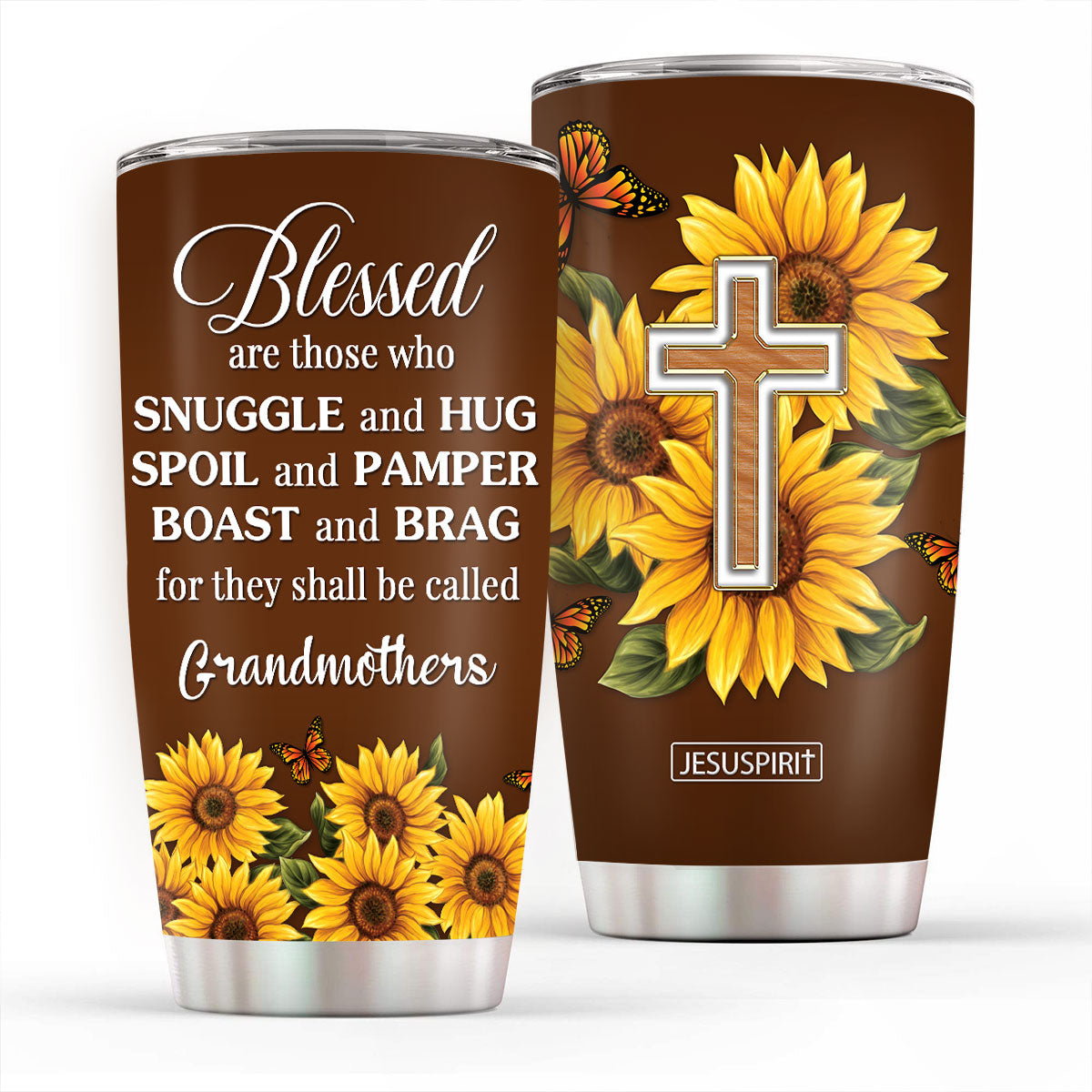 Blessed Are Those Who Spoil and Pamper - Personalized Tumbler