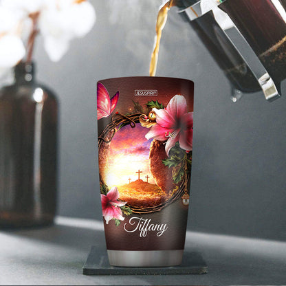 God Grant Me Serenity Quote - 20oz Stainless Steel Tumbler
