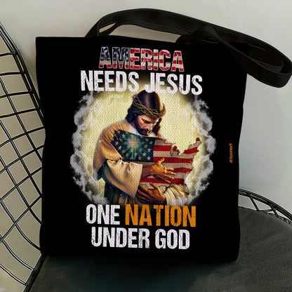 One Nation Under God - Inspirational Tote Bag GTTJS10012