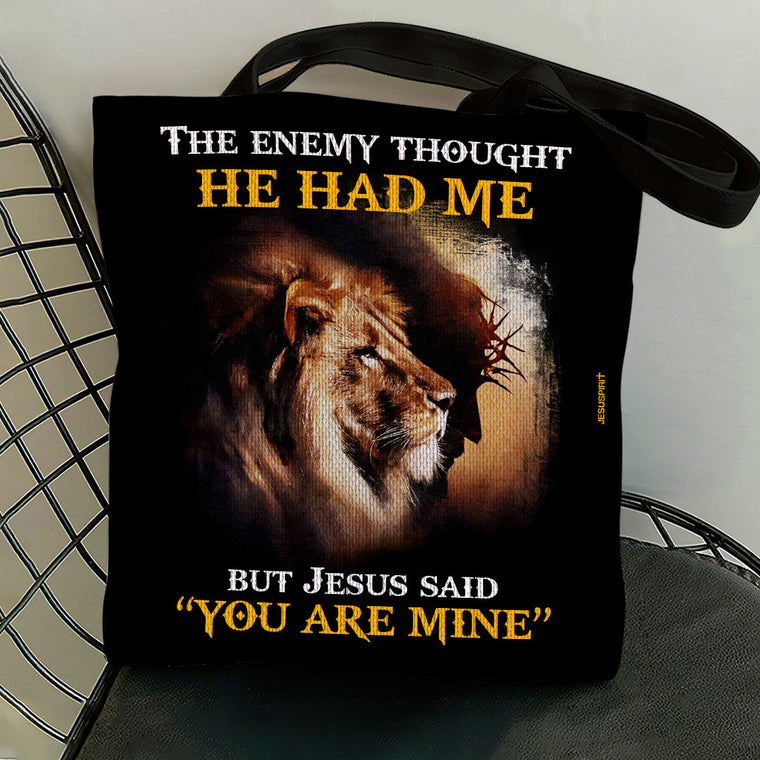 You Are Mine - Christian Tote Bag GTTJS10010