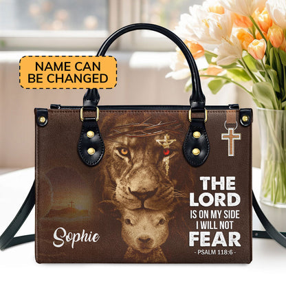 Faith-Inspired - Personalized Leather Handbag for Women GMJSLB200082