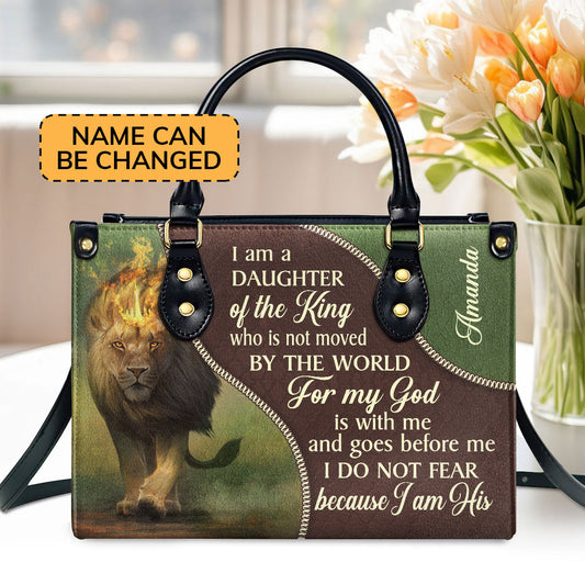 Faith-Based Gift for Daughter - Personalized Leather Handbag GMJSLB200096