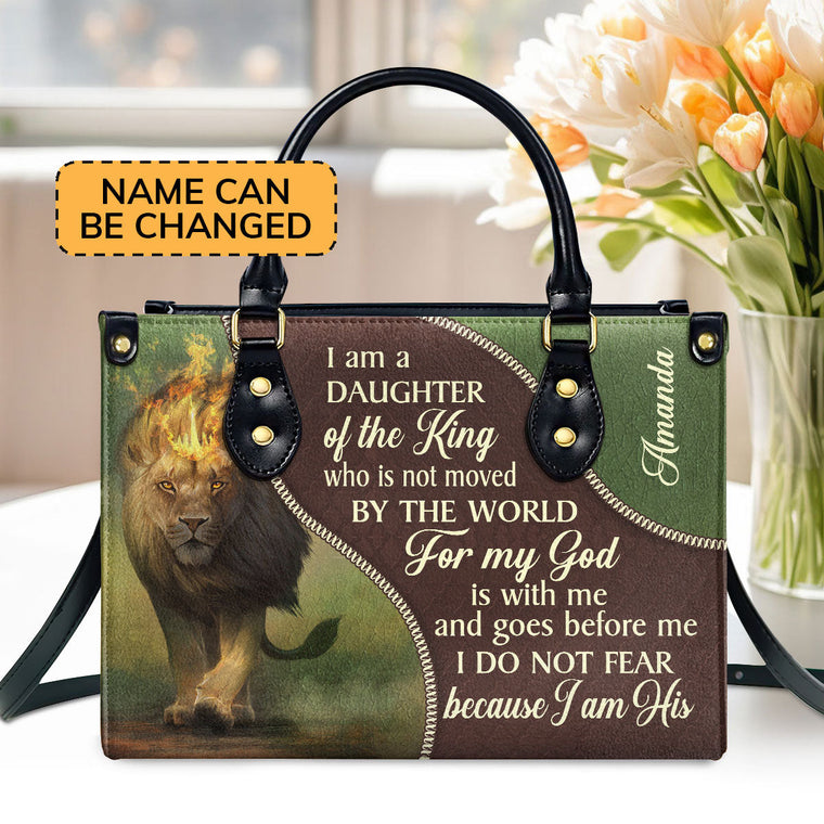 Faith-Based Gift for Daughter - Personalized Leather Handbag GMJSLB200096