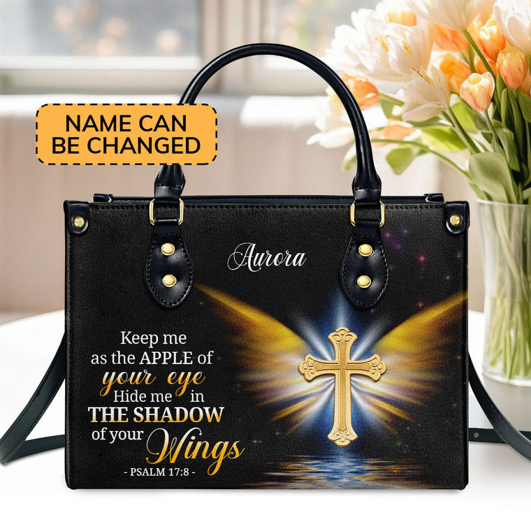 Faith-Inspired Leather Handbag - Personalized Gift for Her GMJSLB200072